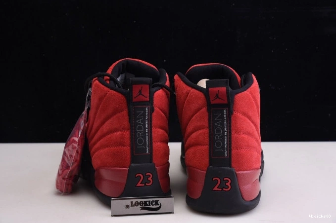 Rep TBkick CT8013-602 Jordan 12 Flu Retro Game Air Reverse 0812